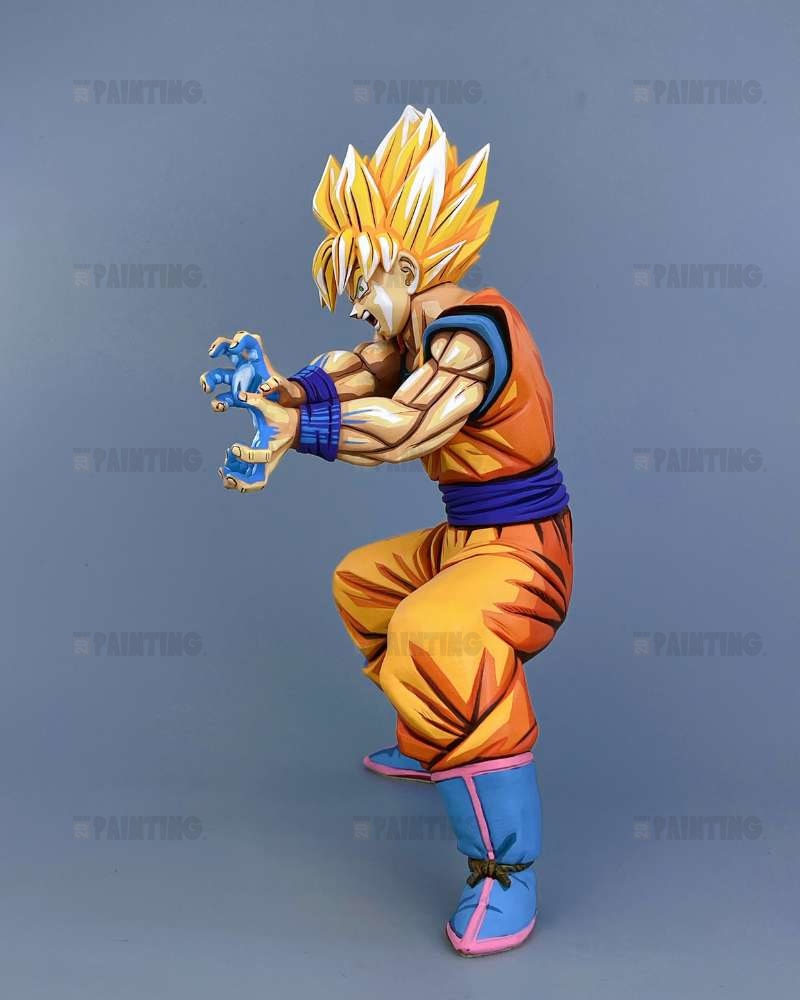 25CM Dragon Ball Grandista Son Goku II Figure Repaint