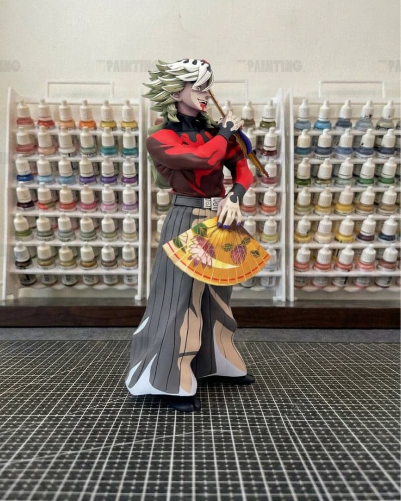 Demon Slayer Kimetsu No Yaiba 2D Painted Doma Figure Repaint
