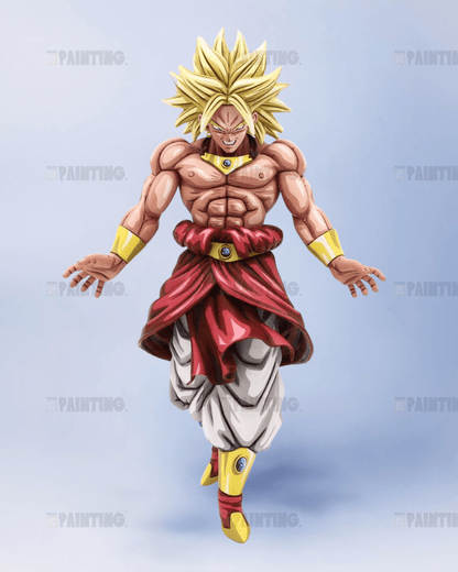 DBZ Masterlise Super Saiyan Broly Figure