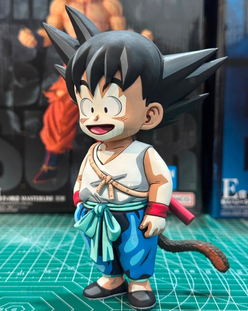 Anime Figure Dragon Ball Kid Son Goku Repaint