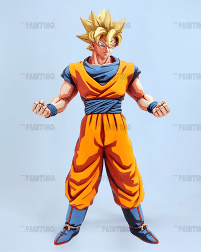 Dragon Ball MSP The Song Goku Figure Repaint
