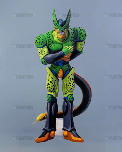 27CM Dragon Ball Cell Second Form Figure Repaint
