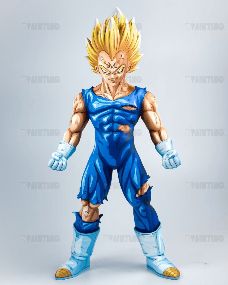 Dragon Ball Vegeta Majin Figure Repaint