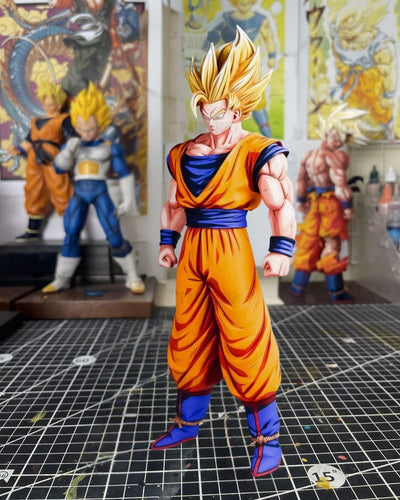 Dragon Ball Super Saiyan 2 Son Goku Figure Repaint