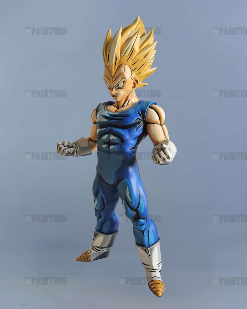 Dragon Ball Vegeta Anime 2D Figure