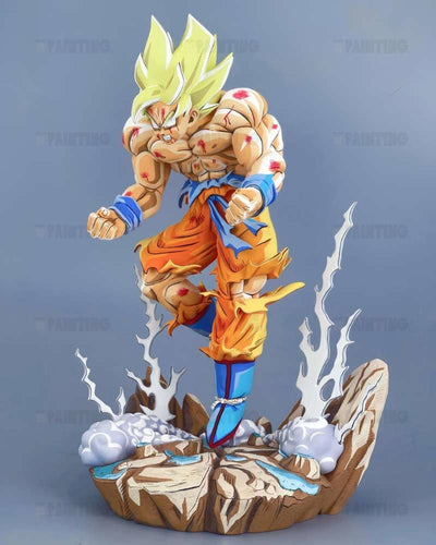 Comic Colour Dragon Ball Goku SSJ3 Figure Repaint