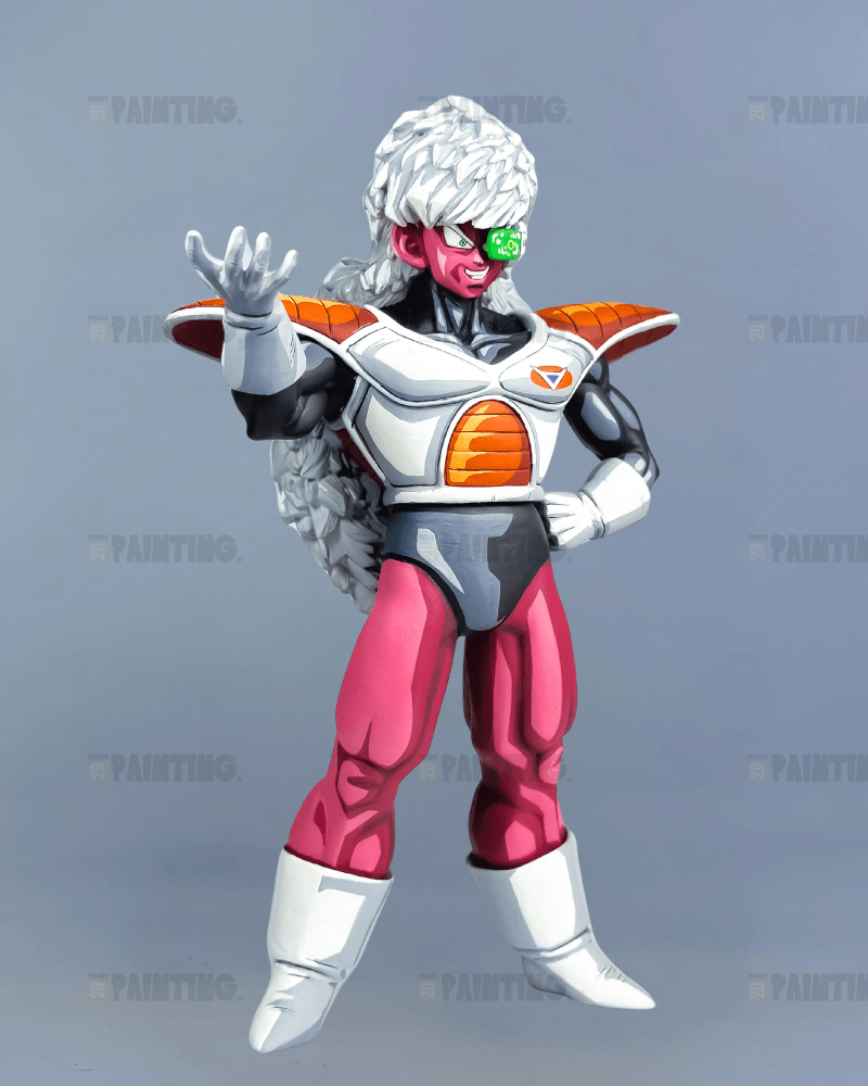 21CM Dragon Ball Z Ginyu Force Figure Jeice Figure Repaint