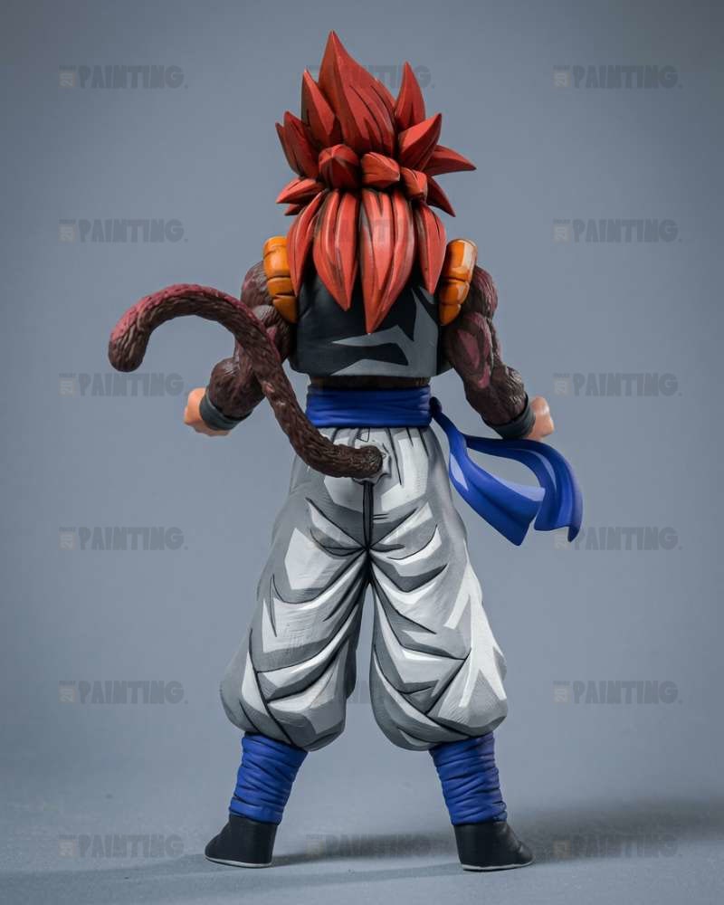 Dragon Ball GT Gogeta Super Saiyan 4 Figure Repaint