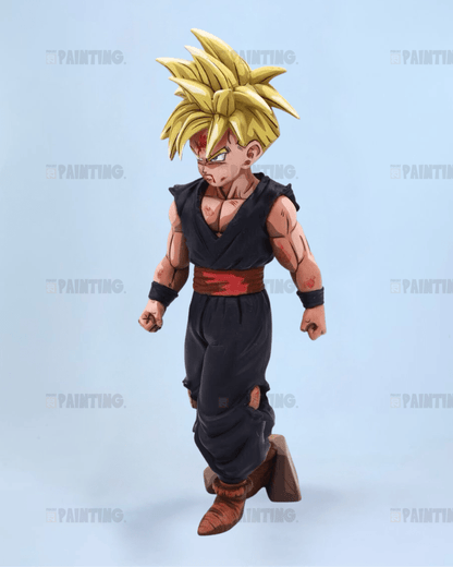 Solid Edge Works Son Gohan Super Saiyan Figure