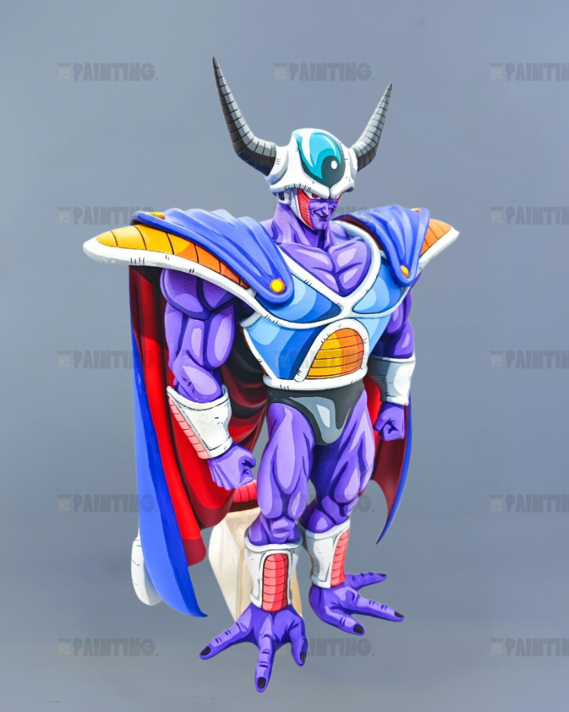 26CM Dragon Ball Z Anime King Cold Figure Repaint