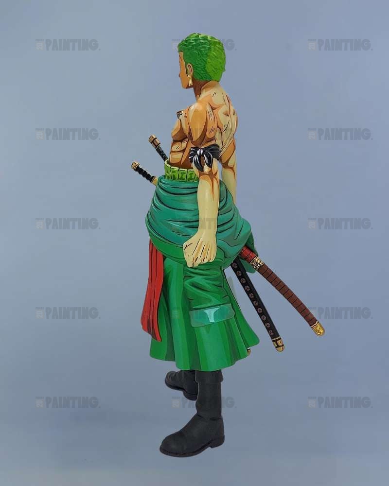 26CM One Piece Roronoa Zoro Figure Repaint