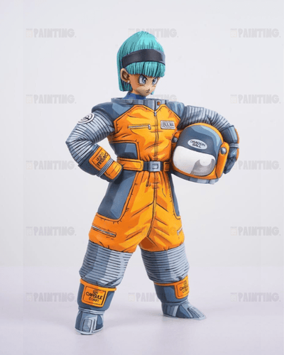 Dragon Ball Space Suit Bulma Figure Repaint