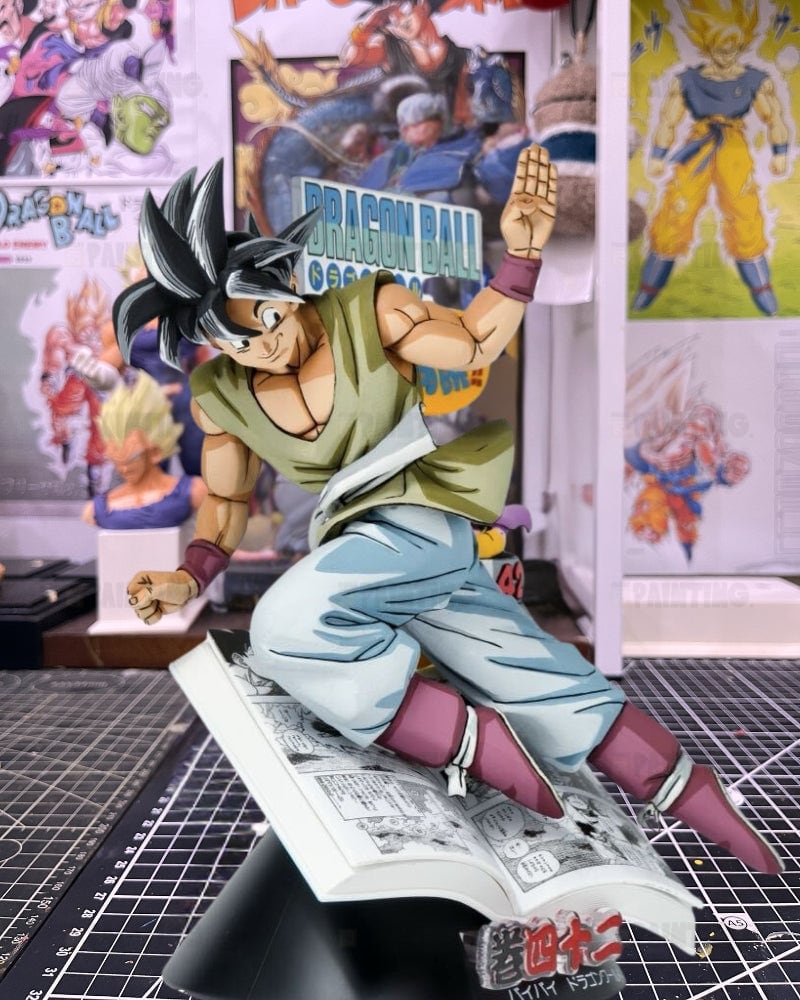 Dragon Ball 40th Comics Vignette Goku Figure Repaint