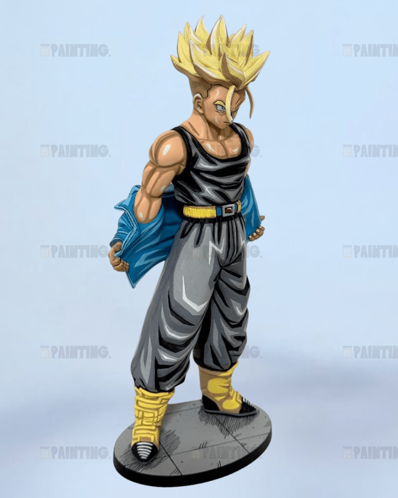 21CM Dragon Ball Departure 9 Super Saiyan Trunks Figure Repaint