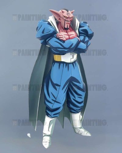 27CM Dragon Ball Dabura Figure 2D Colour Repaint