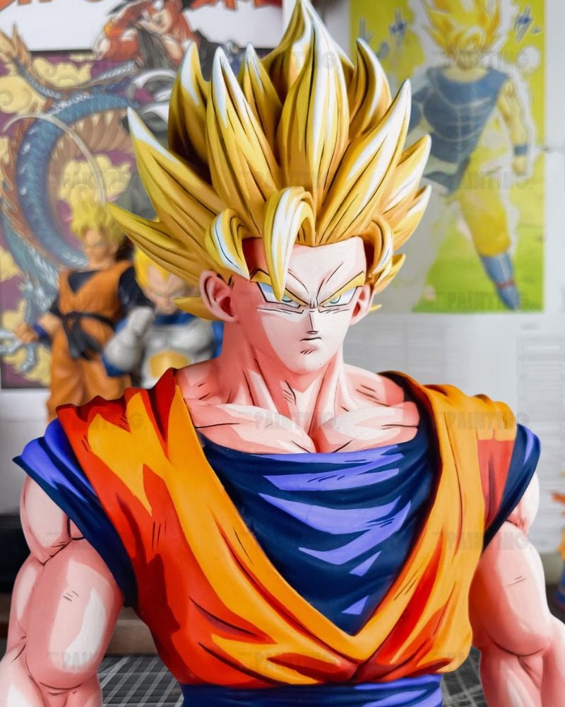 Dragon Ball Super Saiyan 2 Son Goku Figure Repaint