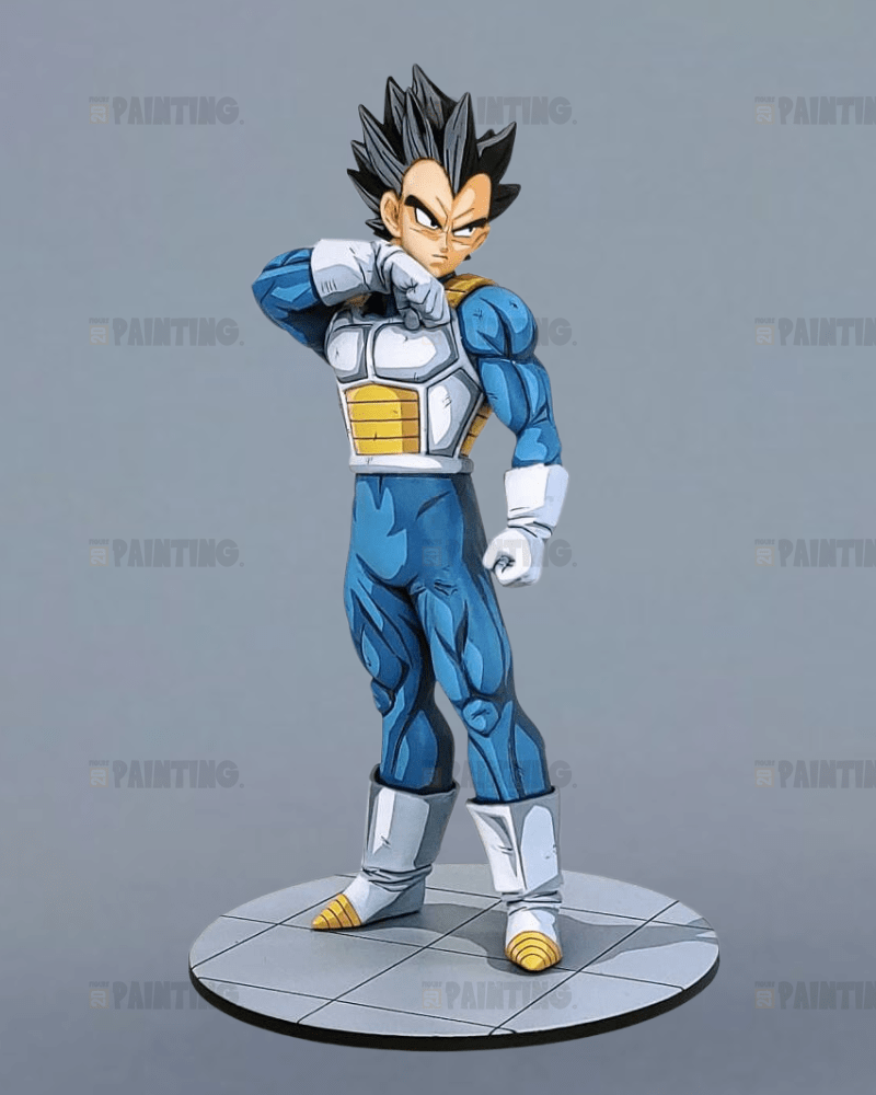 Resolution of Soldiers Super Saiyan Vegeta Figure