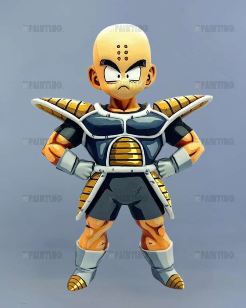Dragon Ball Set Gohan, Krillin, Bulma 2D Figure Repaint
