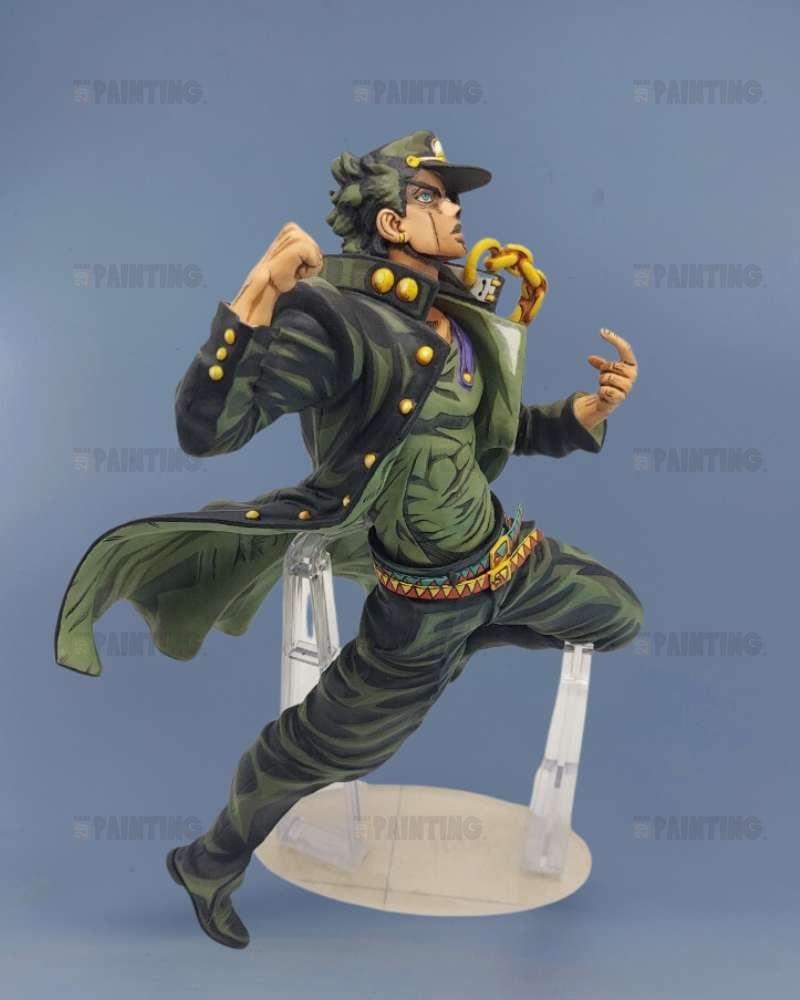26CM Jojo's Bizarre Adventure Jotaro Kujo Figure Repaint