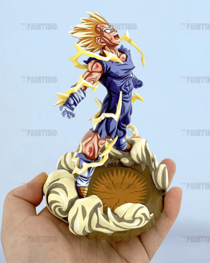 Dragon Ball Z History Box Majin Vegeta Figure