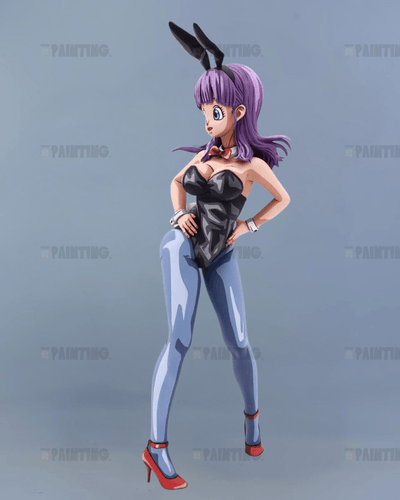 20CM Dragon Ball Bulma Figure Repaint
