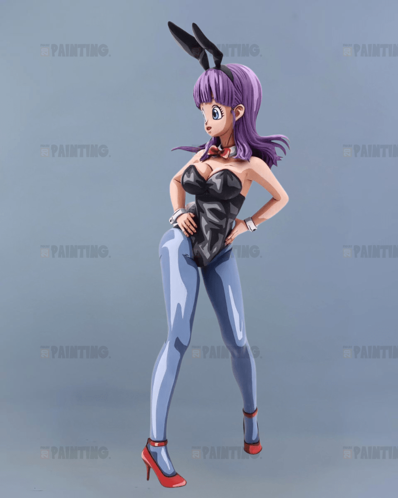 20CM Dragon Ball Bulma Figure Repaint