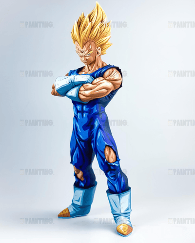 Dragon Ball Z Grandista Nero Vegeta Figure Repaint