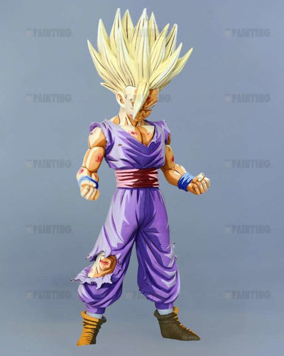22CM Dragon Ball Son Gohan SSJ2 Figure Repaint