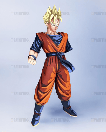 24CM DBZ Duel To The Future Son Gohan Figure Repaint