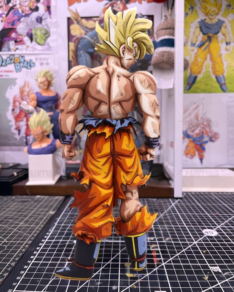Anime Colour Dragon Ball The Chronicle Of Goku Figure Repaint