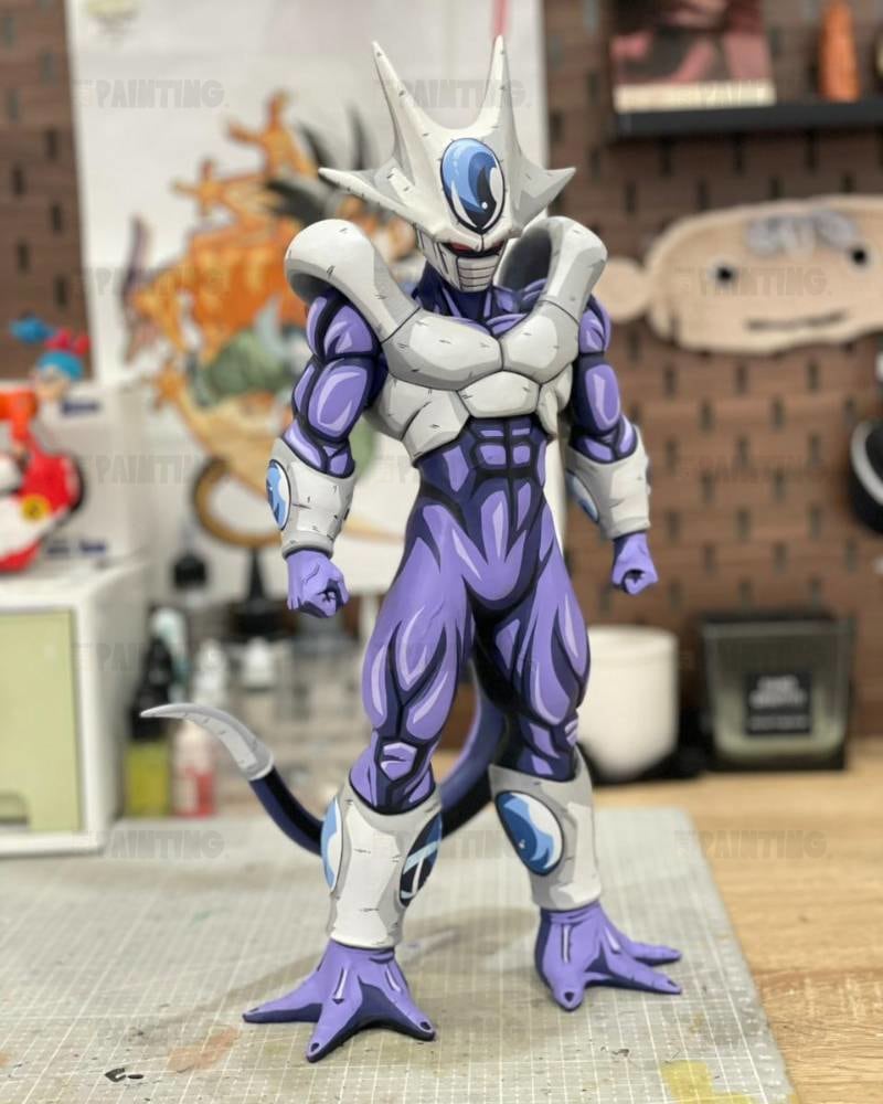 Anime Colour Dragon Ball Cooler Final Form Figure Repaint