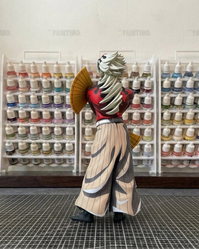 Demon Slayer Kimetsu No Yaiba 2D Painted Doma Figure Repaint