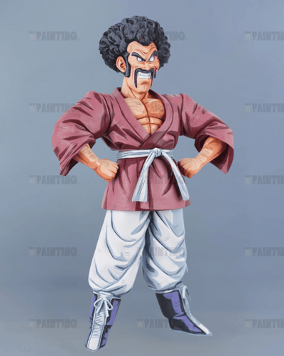 27CM Dragon Ball Z Duel Future Mr. Satan Figure Repaint