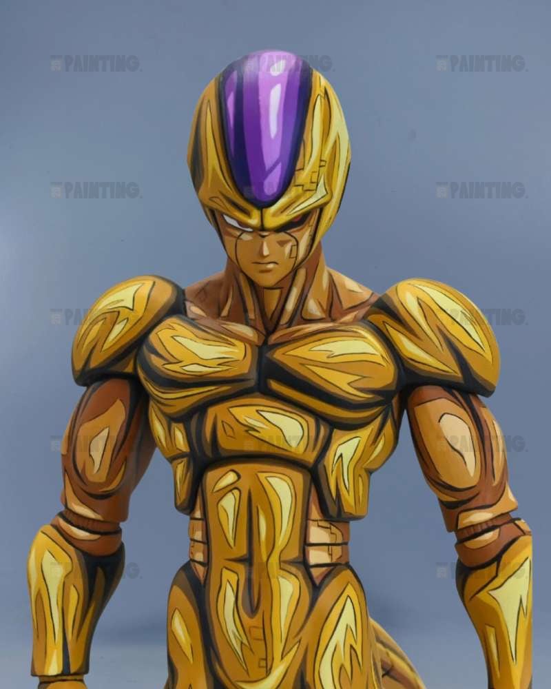 25CM Dragon Ball Z Cooler 2D Colour Anime Figure Repaint