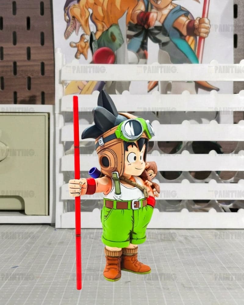 Dragon Ball Boyhood Goku 2D Comic Colour Figure