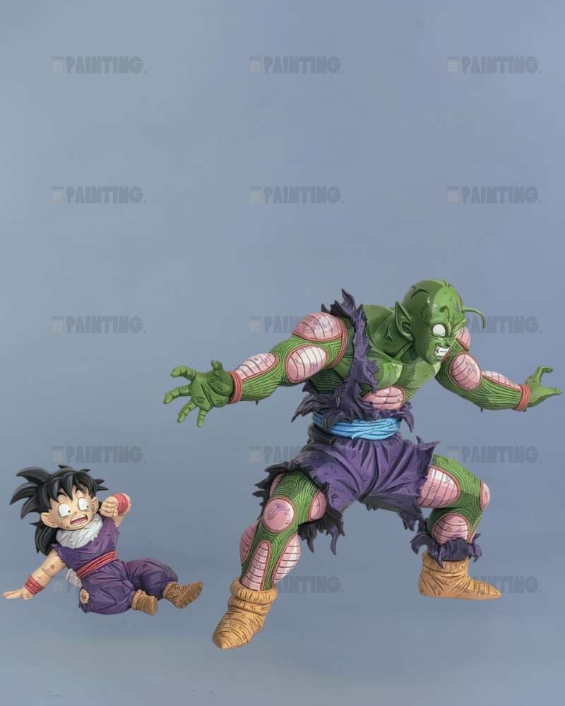 20CM Dragon Ball Piccolo & Son Gohan Figure Repaint