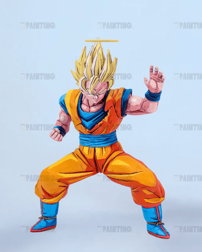 DBZ Match Makers Super Saiyan 2 Son Goku Figure