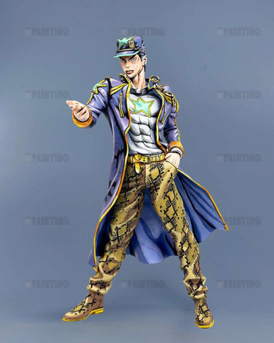 27CM JoJo's Bizarre Adventure Jotaro Kujo Figure Repaint