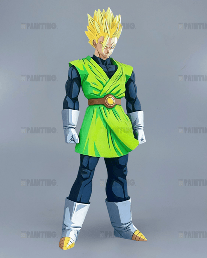 25CM Dragon Ball Z Super Saiyan Son Gohan Figure Repaint