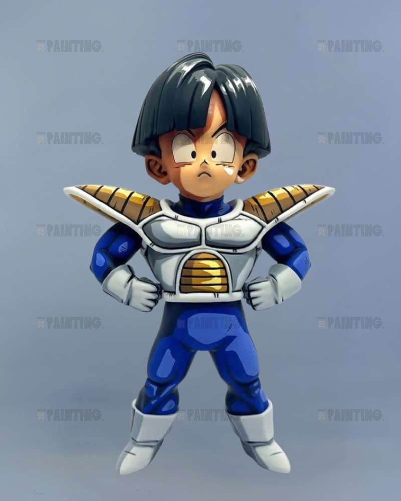 Dragon Ball Set Gohan, Krillin, Bulma 2D Figure Repaint