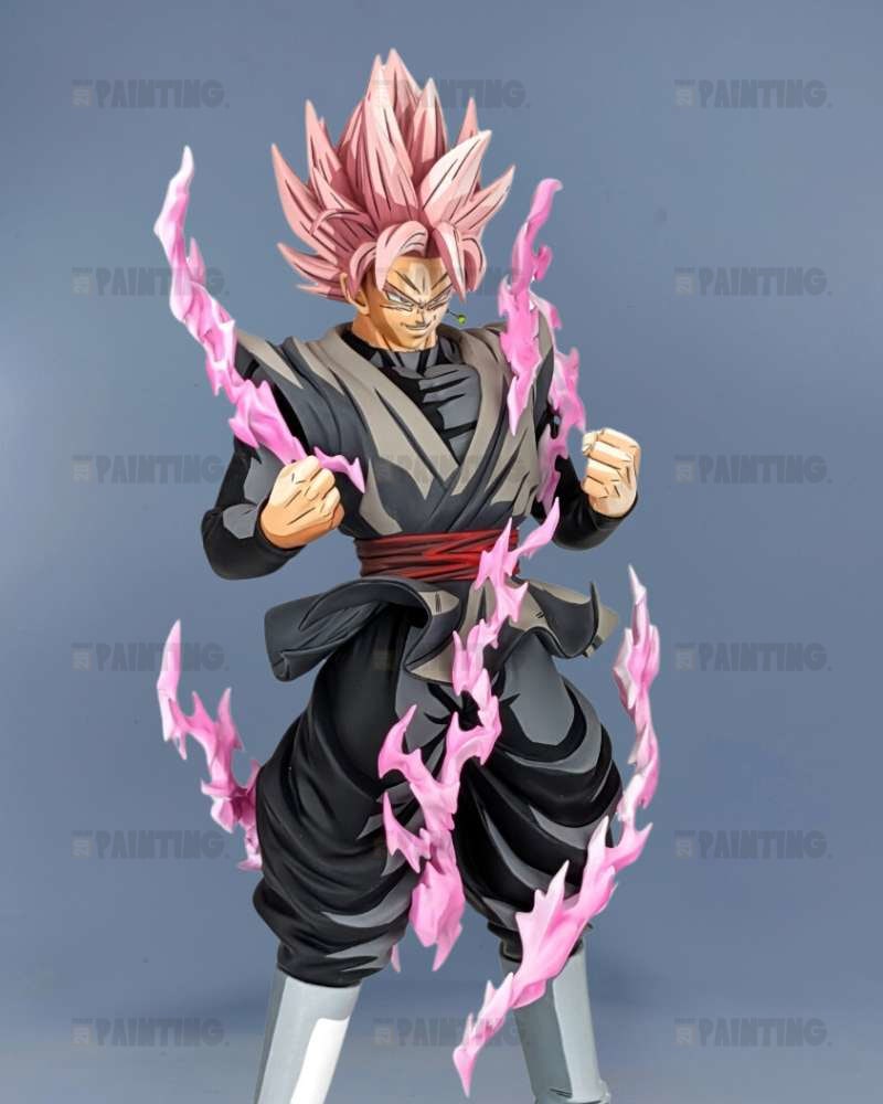 32CM Dragon Ball Super Rose Goku 2D Comic Colour Repaint