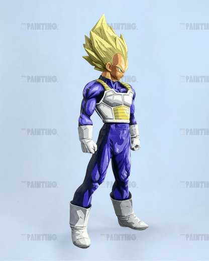 30CM Dragon Ball Z SSJ2 Vegeta Figure Repaint