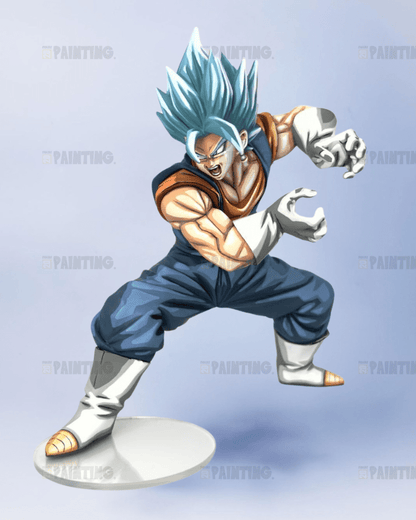 Dragon Ball Vegito Kamehameha Attack Figure