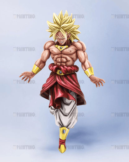 DBZ Masterlise Super Saiyan Broly Figure