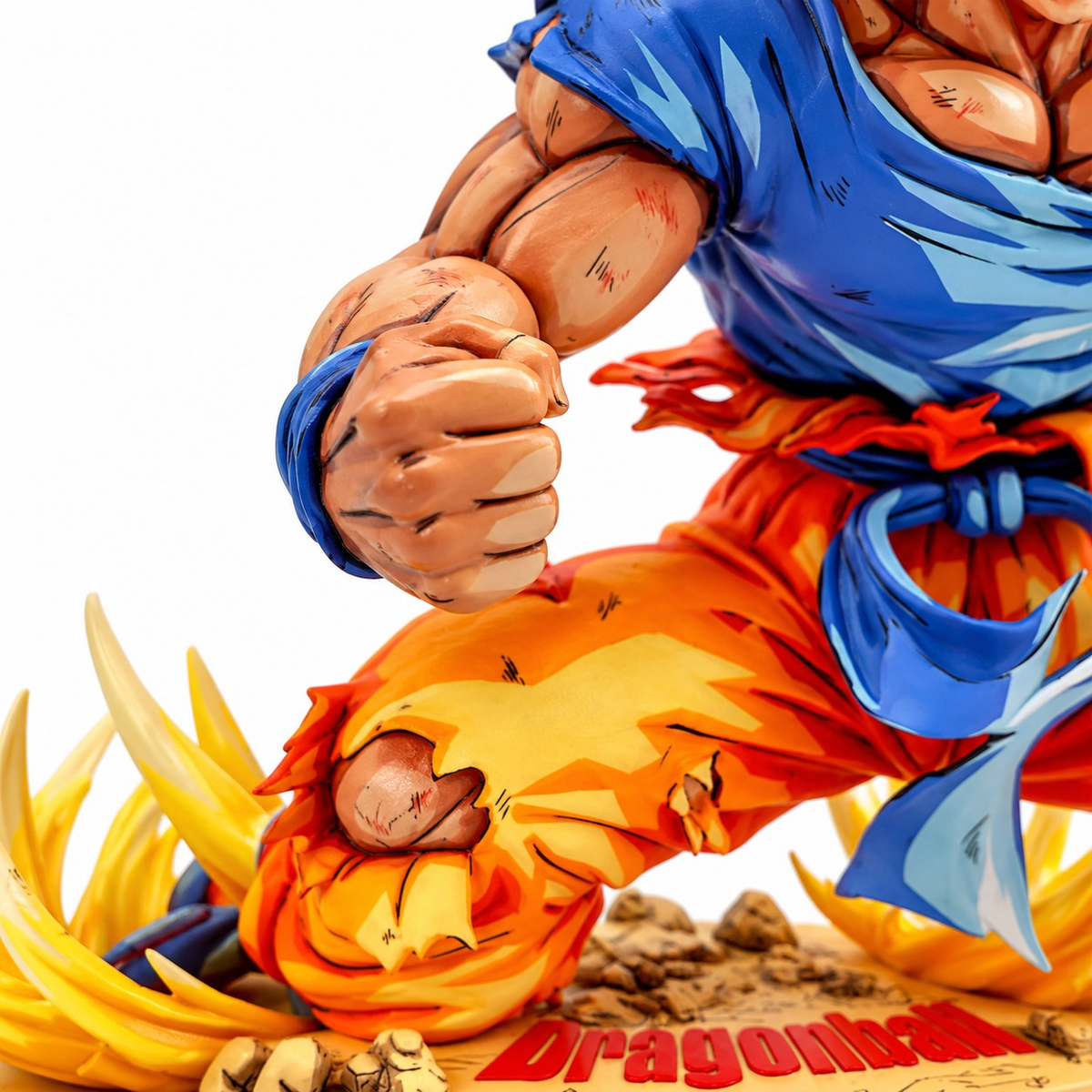 Dragon Ball Kai Super Saiyan Son Goku Figure Repaint — arm detail