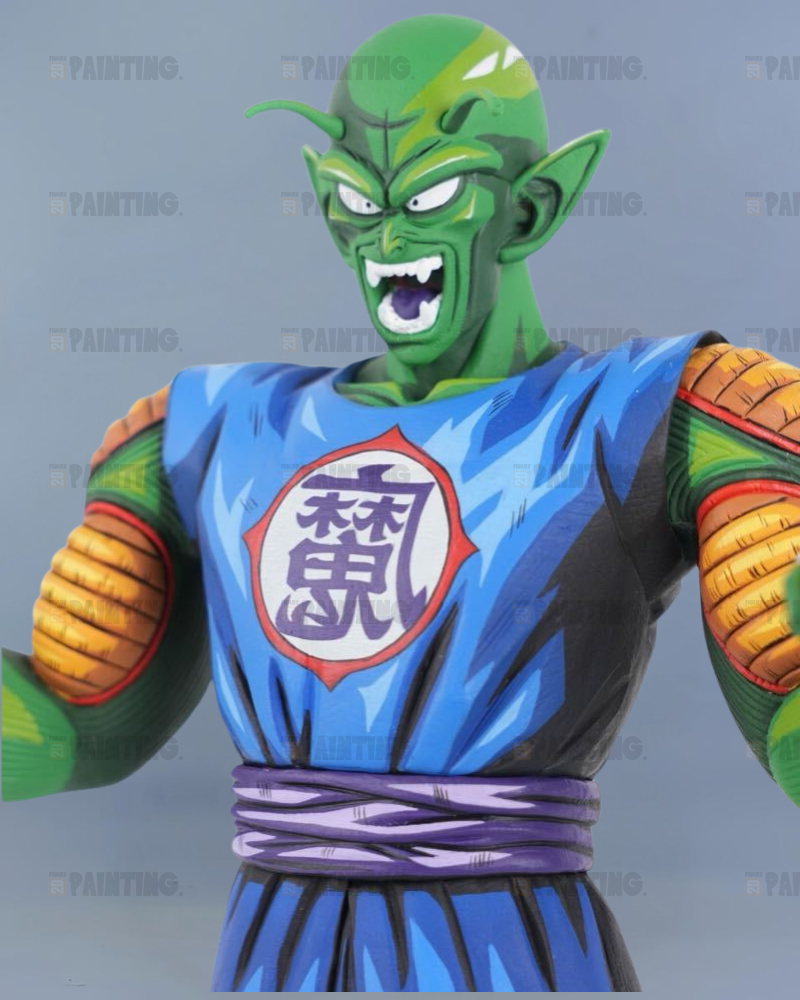27CM Dragon Ball King Piccolo 2D Figure Repaint