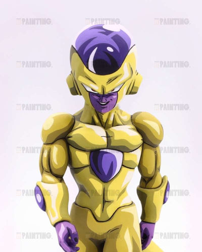 2D Anime Colour Dragon Ball Golden Frieza Figure