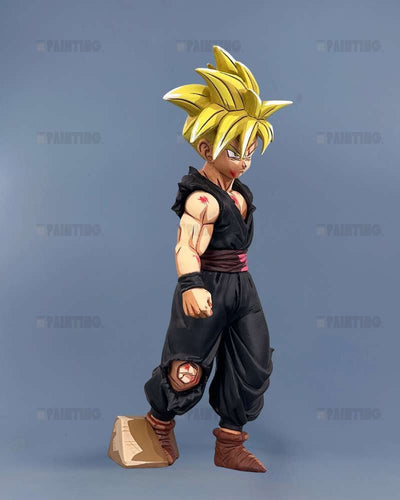 16CM Solid Edge Works Son Gohan Super Saiyan Figure Repaint