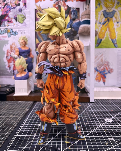Anime Colour Dragon Ball The Chronicle Of Goku Figure Repaint