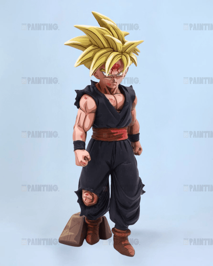 Solid Edge Works Son Gohan Super Saiyan Figure